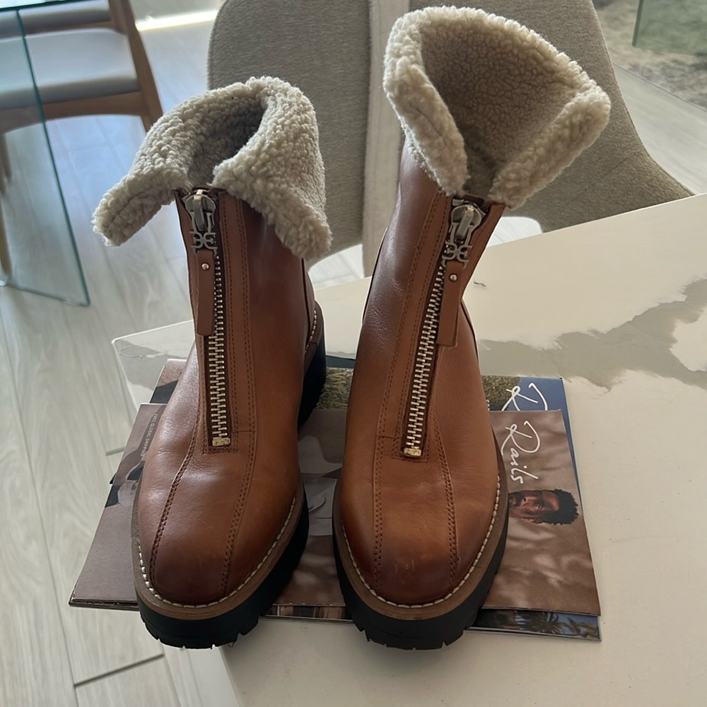 Sam Edelman brown boots size 6.5